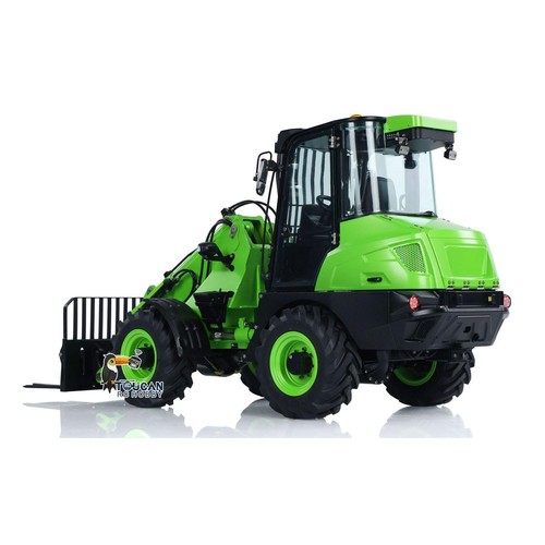 LESU AT1050 1/14 4X4 RC Hydraulic Telescopic Arm Loader Fork Finished Truck Cars - Picture 10 of 12