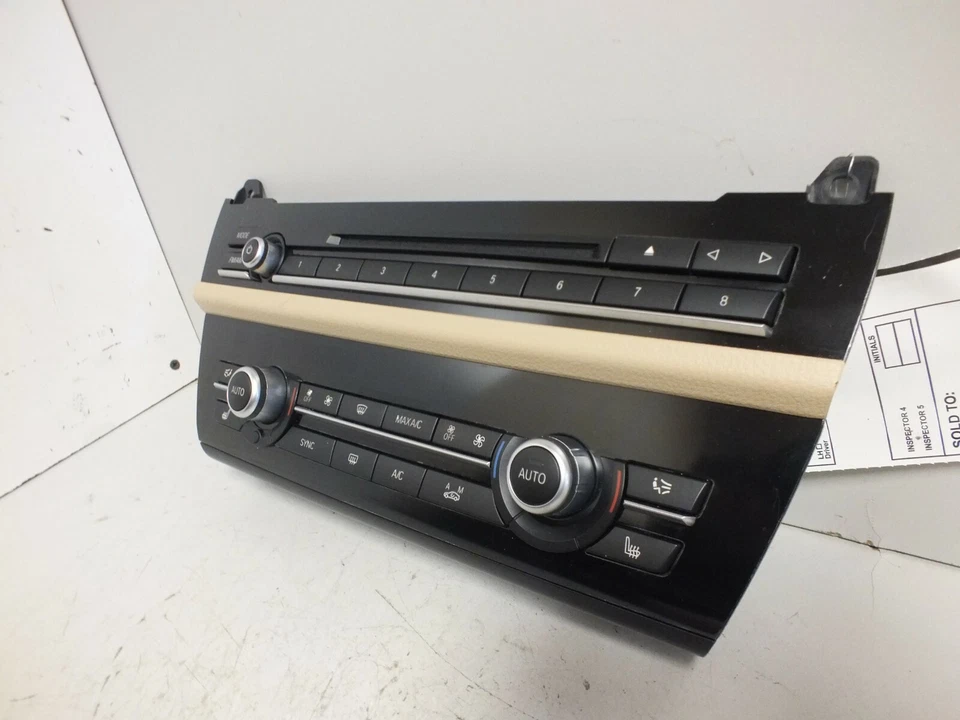 11 12 13 14 15 16 2015 BMW 528i 535i 550i calefacción aire acondicionado control de clima 9353599 #112C Foto 4 de 4