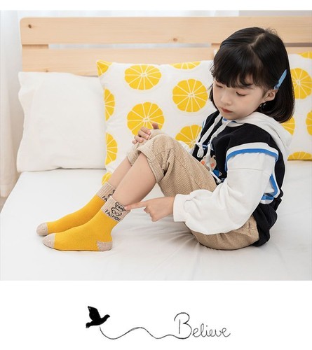 Baby Toddler Kids Boys Girls Thick Warm Cartoon Cotton Plush Soft Socks 5 Pairs - Picture 14 of 25
