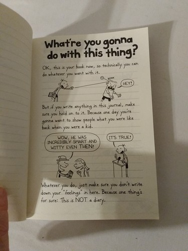 The Wimpy Kid Do It Yourself Book unused paperback by Jeff Kinney kid gift - Picture 3 of 11