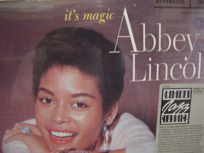 ABBEY LINCOLN IT'S MAGIC FACTORY SEALED RIVERSIDE RECORDS OJC-205 NO BARCODE LP