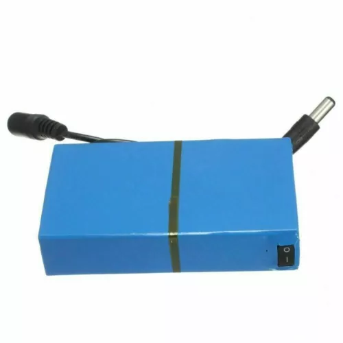 Batería portátil recargable de iones de litio de 12 V CC con interruptor de cargador - Imagen 15 de 28