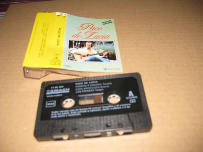 PACO DE LUCIA SPANISCHE KASSETTE FUENTE Y CAUDAL