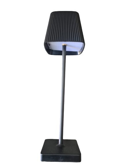 Lampada LED Touch Ricaricabile USB | Nera 35cm Dimmerabile Senza Fili