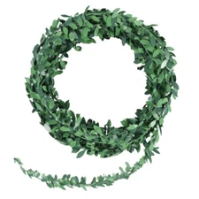 Green Vines Garland Silk Fake Leaves Fake Vine Leaf Hanging Plants Wedding