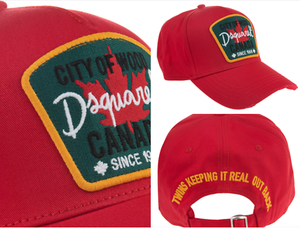 city of wood dsquared cap