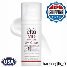Elta MD UV Clear Broad-spectrum Facial Sunscreen SPF46 1.7oz New Box