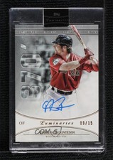 2017 Topps Luminaries Home Run Kings 9/15 Andrew Benintendi #HRK-ANB Auto uk2