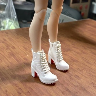 1/12 Martin Boots High Heels Model For 6'' Romankey Snail Shell Gynoid Figure