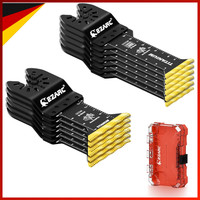 Multitool SäGebläTter Titan 12Tlg Standard Extra Lang ZubehöR Set Metall