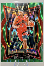 Panini Select Prizm Concourse Rookie Jonathan Mogbo #87 Toronto Raptors 2024-25