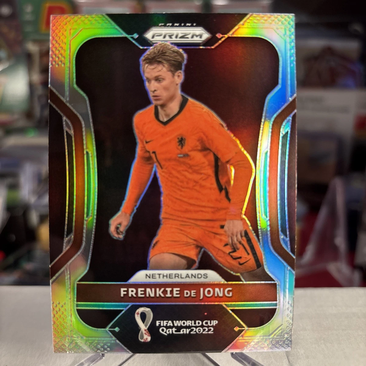 2022 Panini Prizm World Cup Qatar Frenkie de Jong #155 - огромный