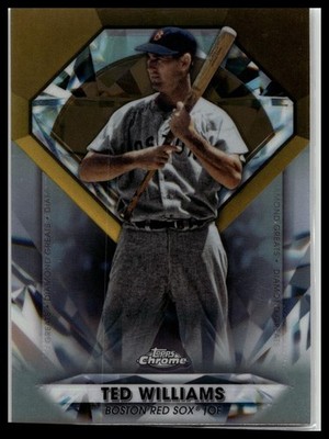 2022 Topps Chrome Update #DGC-6 Ted Williams Diamond Greats Die Cuts