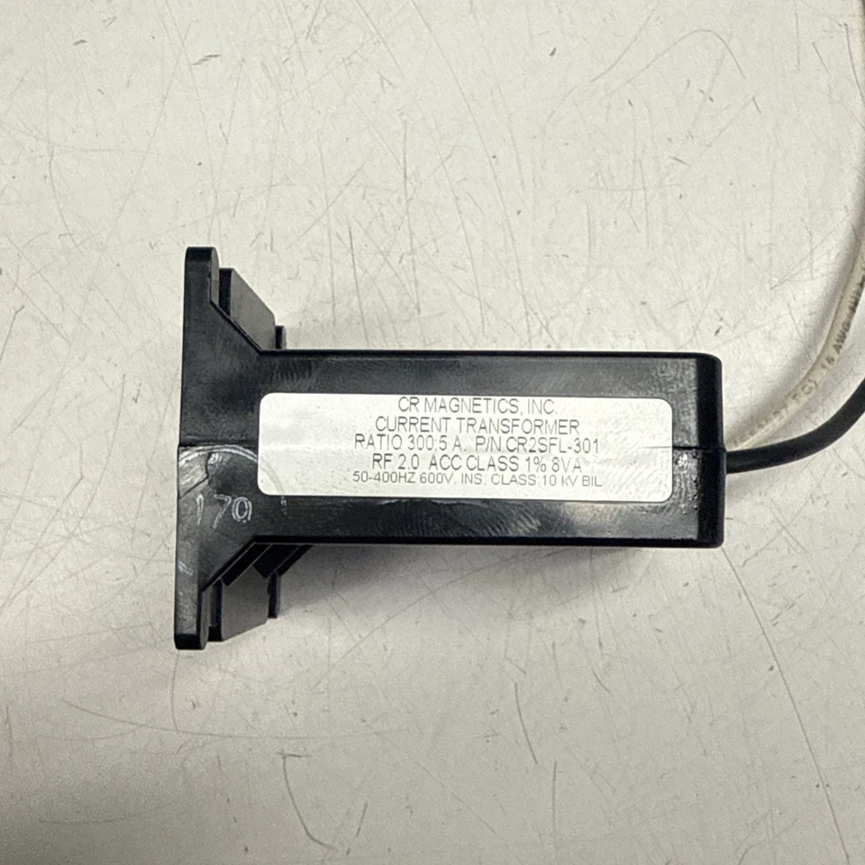 CR MAGNETICS CR2SFL-301 RATIO 300:5 A RF 2.0 ACC CLASS 1% 8VA - Image 2 of 4