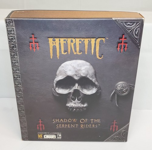 Heretic Shadow Of The Serpent Riders "Big Box" 1996 con manuale e inserti TESTATO - Foto 10 di 19