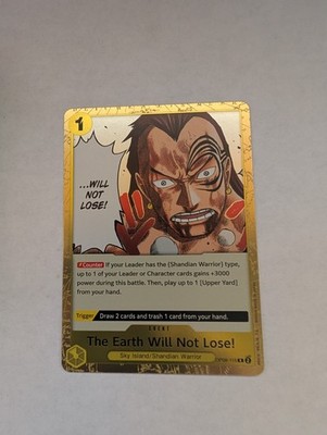 One Piece Two Legends - OP08-115R The Earth Will Not Lose! Foil
