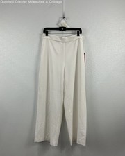 NWT Vince Camuto Women New Ivory Dress Pants Size large