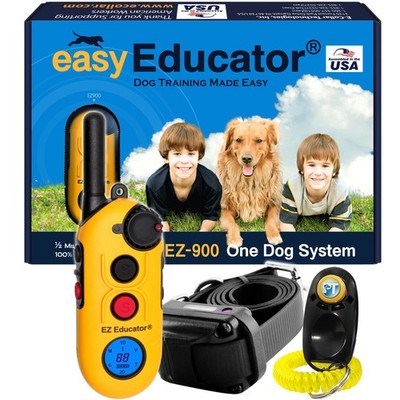 Educator EZ-900 E Collar for Dog Training with Remote - 1/2 Mile Range,