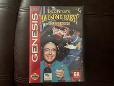 Dick Vitale's "Awesome, Baby" College Hoops (Sega Genesis, 1994) CIB