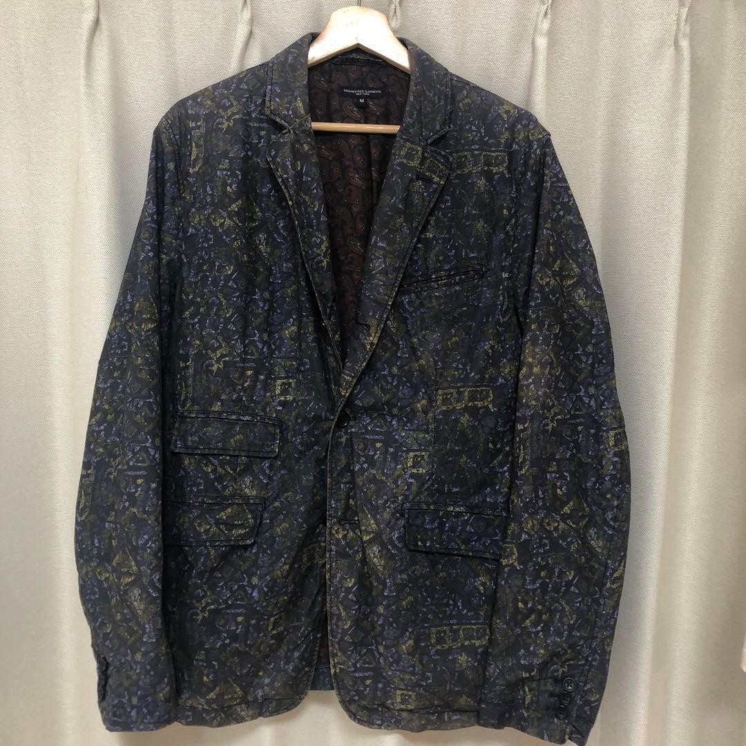 Engineered Garments Allover Pattern Tailored Jack… - image 1