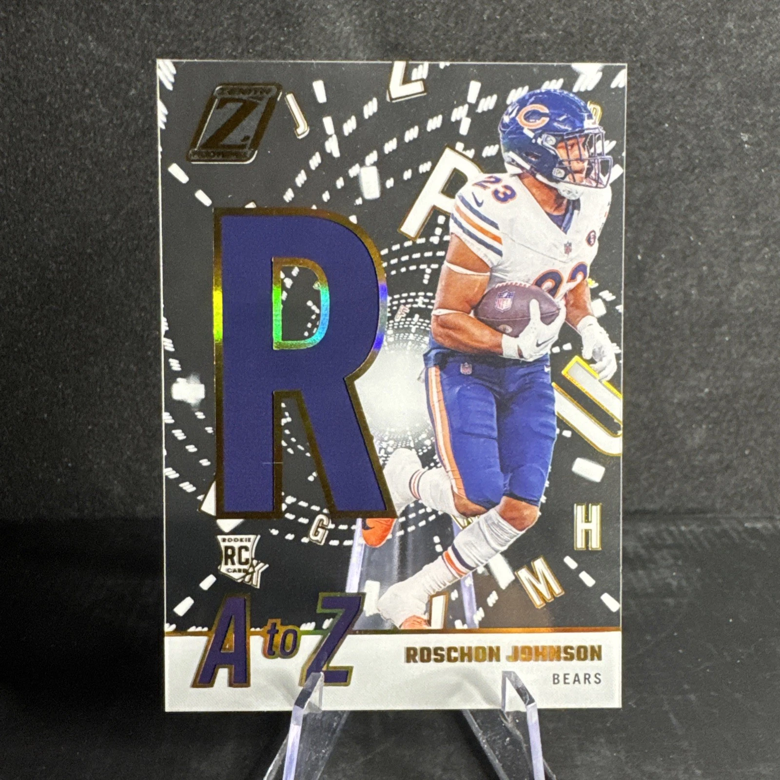 Roschon Johnson Panini Zenith A to Z #18 Base