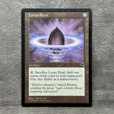 Lotus Petal - Tempest (TMP) 1997 NM Non-Foil Magic MTG