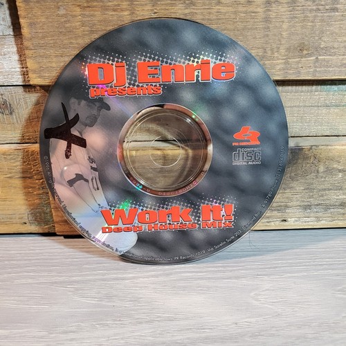 DJ Enrie CD Work It Deep Hard House Volume 1 Club Mix 1996 Rave 90s Power 106 - Picture 1 of 3
