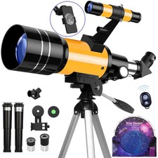 Beginner Astronomical Telescope Night Vision For HD Viewing Space Star Moon USA
