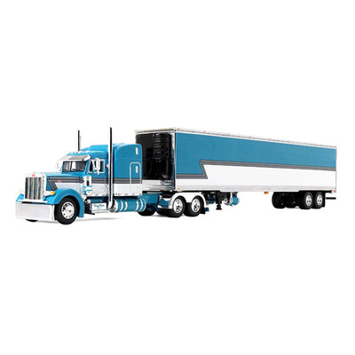 DCP Big Rigs Tway Rose Peterbilt 379 63'' reefer trailer 69-2270 1/64 new in box