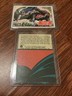 BATMAN TRADING CARD 2A 1966 TOPPS RED BAT GRAPPLING A GATOR