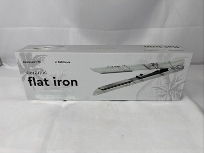 Adagio California Ceramic Soft Touch Flat Iron (White Marble  display picture 3