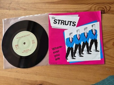 The Struts Where ever you are Privatpressung Vinyl Single + Cover Rockabilly