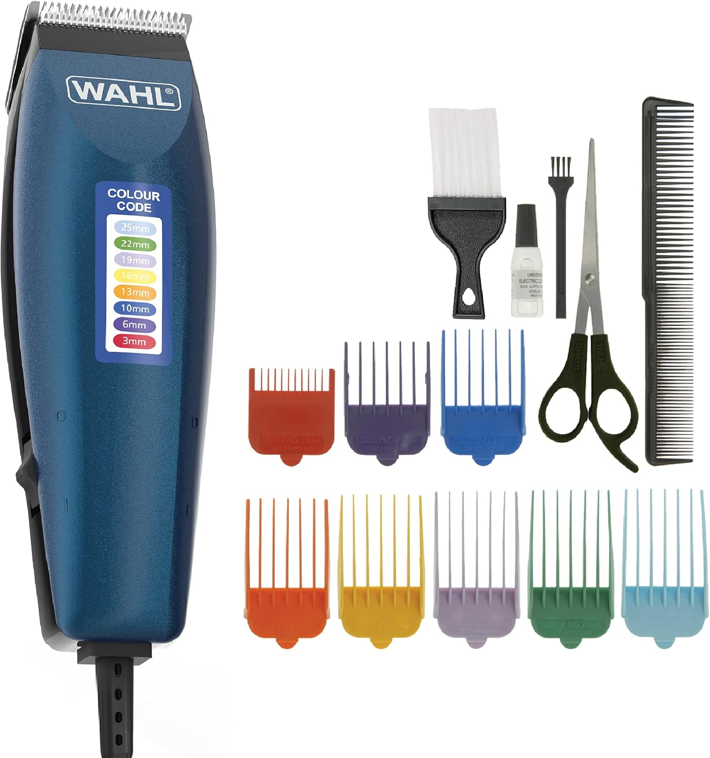 Wahl Colour Pro Corded Clipper, Hair Clippers for Men, Head Shaver, Men'S Hair C