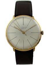 Reloj de pulsera para hombre Junghans Meister Max Bill cuerda manual cal. 84/S3, funciona