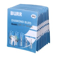 50pcs Fresas diamante Dental para agarre fricci n pieza mano alta FG1.6mm 10 box