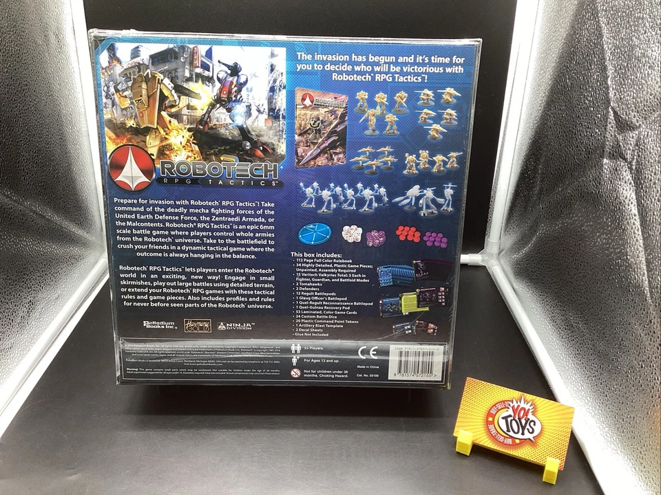 Palladium Robotech RPG Tactics Starter Board Game - PAL55100 - Image 3 of 4