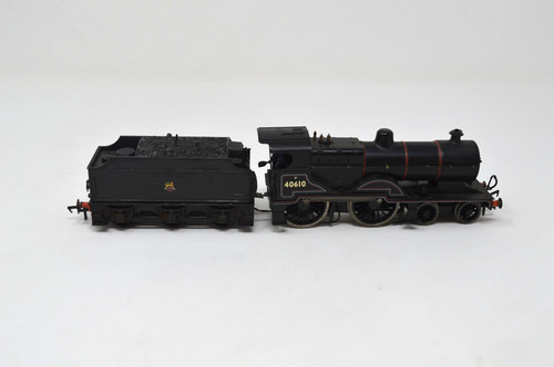 HORNBY TRI-ANG - SPUR OO 4-4-0 BR SCHWARZ "40610" LOKOMOTIVE (UNVERPACKT) | Zustand: Used