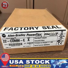 New Allen Bradley 22-COMM-E SER A PowerFlex Ethernet/IP Comm Adapter US Free Tax