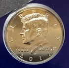 2011 P Kennedy Half Dollar Uncirculated in original cello mint holder G56