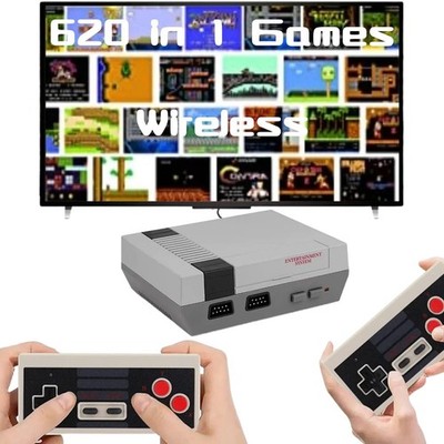 Retro Gaming Console, Retro Game System, Built-in Classic Video Games, Plug &...