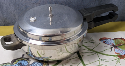 #ad #ad VINOD Junior Pressure Cooker 3.5 Ltr 18 8 Stainless Steel Induction Base 10 Bar $35.99