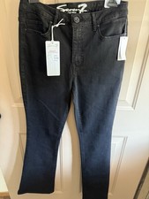 79 Seven 7 Felicity High Rise Slim Flare Jeans Women Size 12