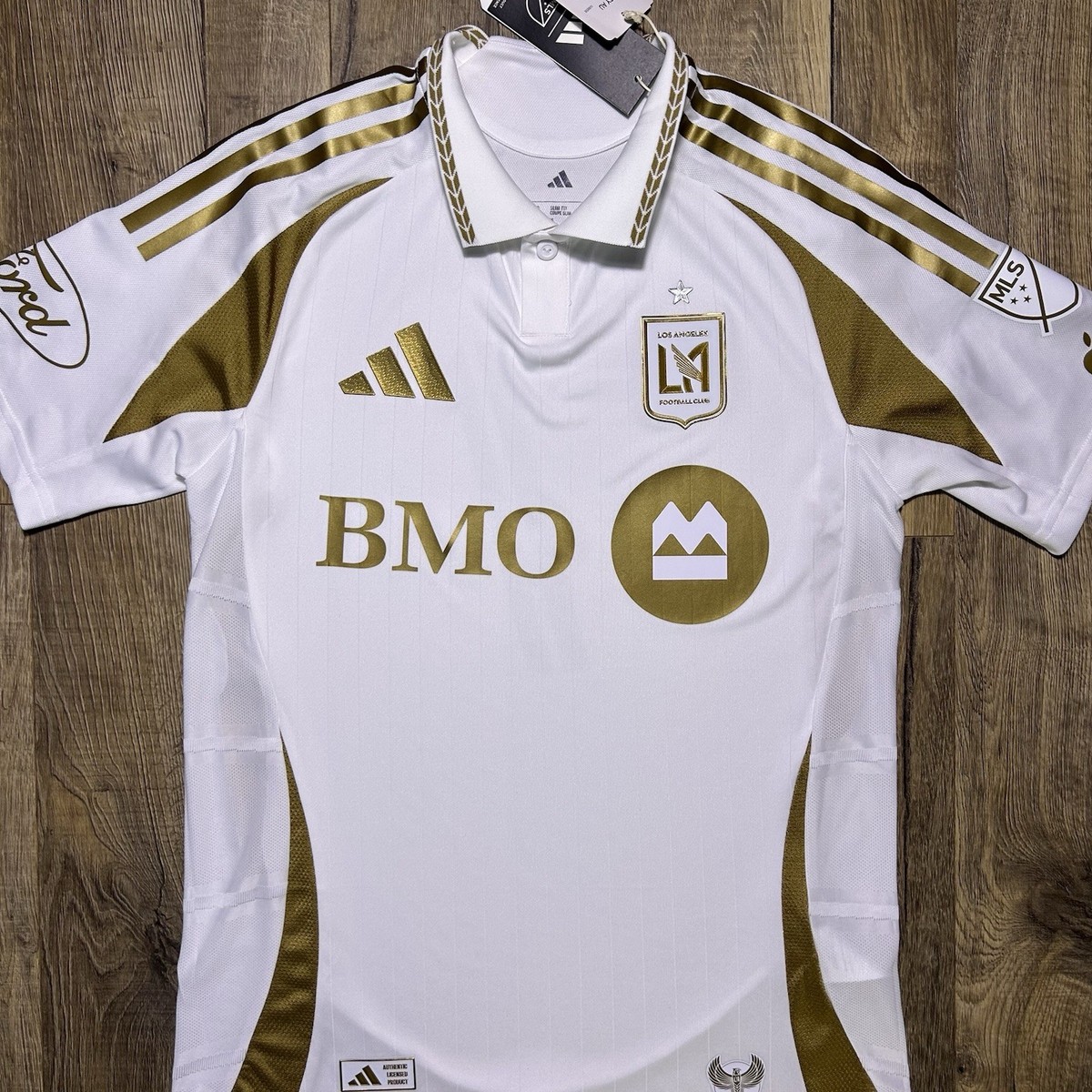 【US規格】希少 SONS OF PITCHES サッカーシャツ 白 2XL NWT Adidas LAFC Heung-min Son 25/26 Authentic MLS Away Soccer