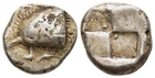 FITZ PAPHLAGONIA SINOPE DRACHM EAGLE BLACK SEA GREEK SILVER 5.93g 16mm ±GJL2279