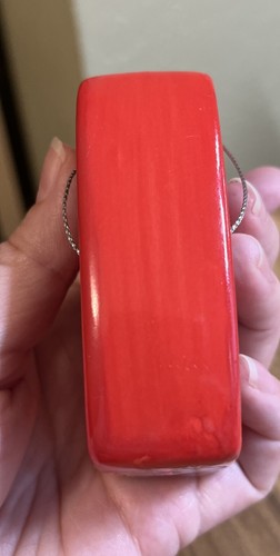 London Double Decker Red Bus Ornament New. Ceramic. 3 X 2 X 1” New - Picture 7 of 10