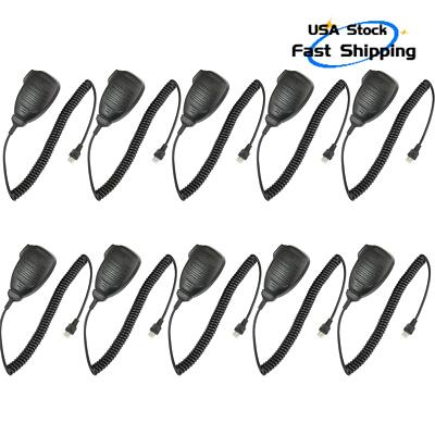 10PCS KMC-35 Microphone 8 Pin Speaker for TK-868 TK-880 TK-860 Handheld Radio