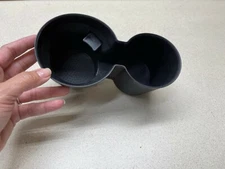 08-13 NISSAN ROGUE CONSOLE CUP HOLDER INSERT TRIM BLACK OEM FACTORY 