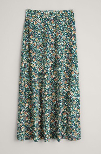 NEW Seasalt Rose Pull On Jersey Skirt Confetti Clusters Size 26 / 28 Plus Size - Picture 2 of 3