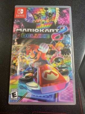 Mario Kart 8 - Deluxe - Nintendo Switch BRAND NEW FACTORY SEALED