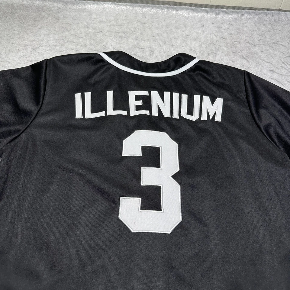Illenium 2019 Electric Family Tour Baseball Jersey Shirt Black Mens Size Large L - Image 2 of 4